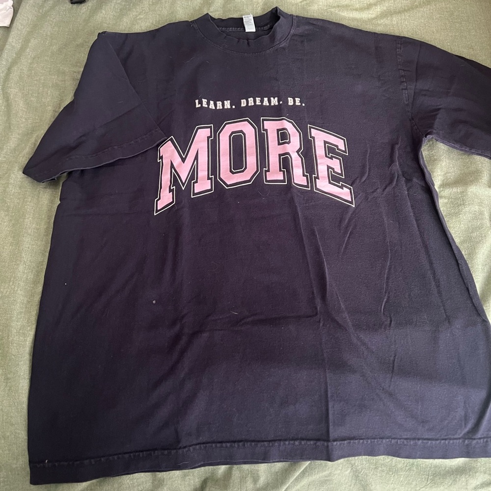 Navy LDB Alphalete Oversized T-Shirt